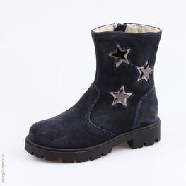 662141-31 Сапожки для девочки светло-синий