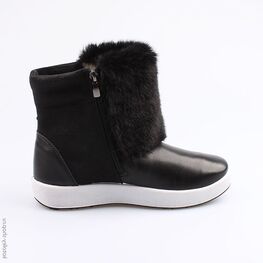 762047-43 Сапожки для девочки черный фото №2