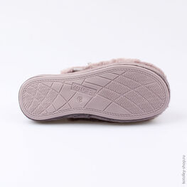 731058-12 Тапочки для девочки серый фото №3