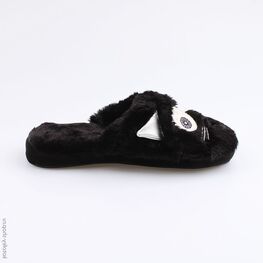 731058-11 Тапочки для девочки черный фото №2