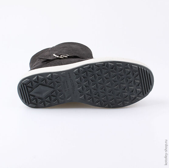 762049-41 Сапожки для девочки черный фото №3