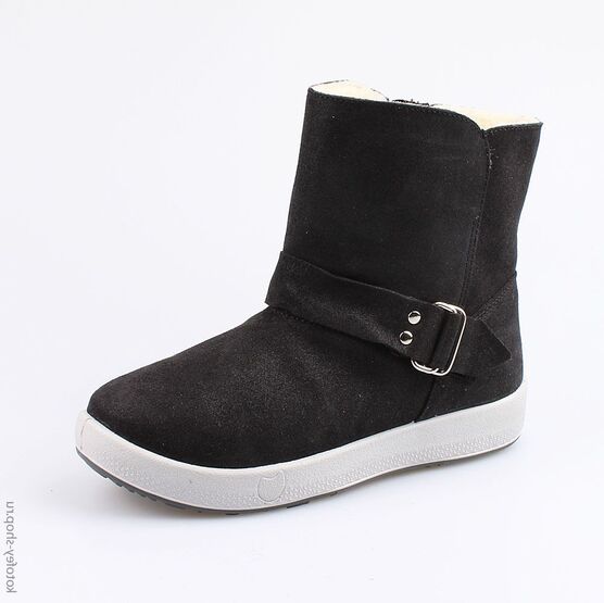 762049-41 Сапожки для девочки черный