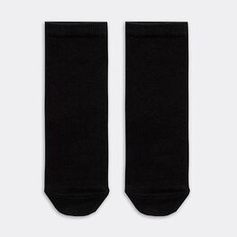 07042246-01 Хлопковые однотонные носки черные для универсальные черный фото №3