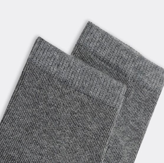 07042246-03 Хлопковые однотонные носки серые для универсальные серый фото №2