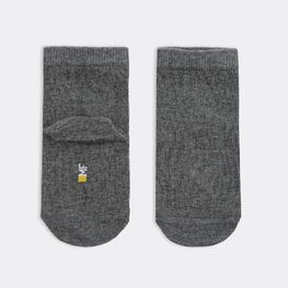 07042246-03 Хлопковые однотонные носки серые для универсальные серый фото №3