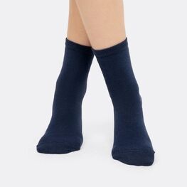 07042246-04 Хлопковые носки синие для универсальные темно-синий фото №2