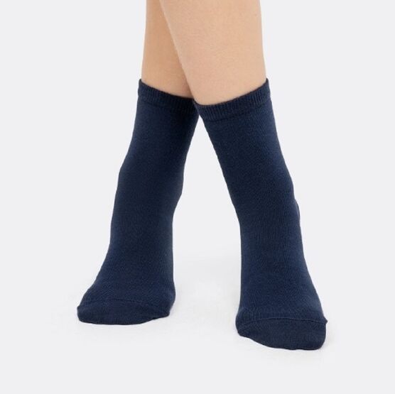 07042246-04 Хлопковые носки синие для универсальные темно-синий фото №2