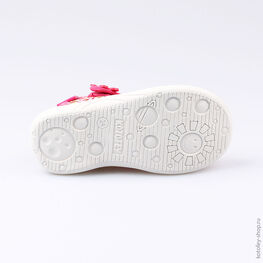 221038-11 Босоножки текстильные для девочки фуксия фото №3