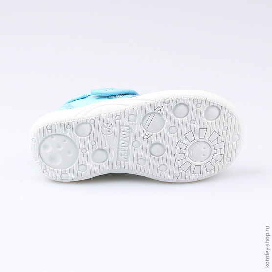 221048-12 Сандалии текстильные для мальчики син-гол фото №3