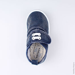 231128-14 Кеды для мальчики светло-синий фото №4