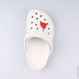 325065-01 Пляжная обувь для девочки белый фото №4