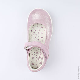 332106-21 Туфли для девочки розовый фото №4