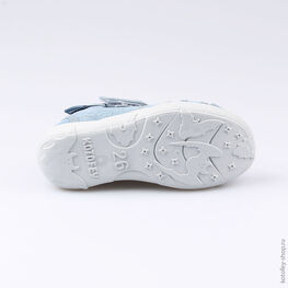 421032-11 Сандалии текстильные для мальчики голубой фото №3