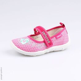 431109-12 Текстильная обувь для девочки фуксия