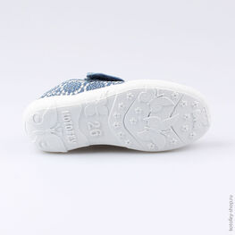 431115-12 Текстильная обувь для девочки светло-синий фото №3