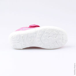 431128-12 Текстильная обувь для девочки розовый фото №3