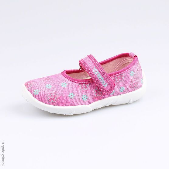 431128-12 Текстильная обувь для девочки розовый