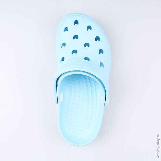 525036-04 Сабо пляжные для девочки голубой фото №4