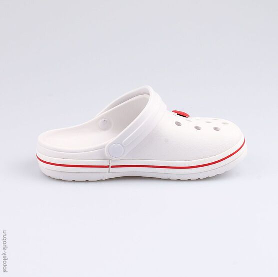 525041-01 Пляжная обувь для девочки белый фото №2