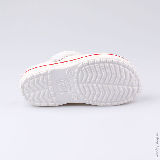 525041-01 Пляжная обувь для девочки белый фото №3