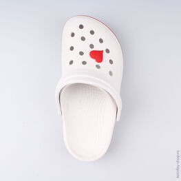 525041-01 Пляжная обувь для девочки белый фото №4