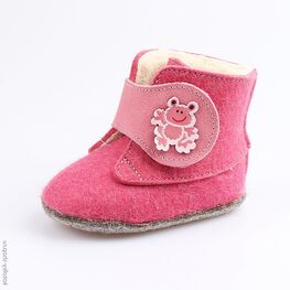 007010-44 Пинетки- валенки розовые для девочки розовый