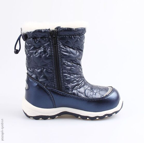 264919-43 Мембранные сапожки для девочки светло-синий фото №2