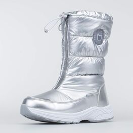 664986-42 Мембранные сапожки для девочки для девочки серебристый