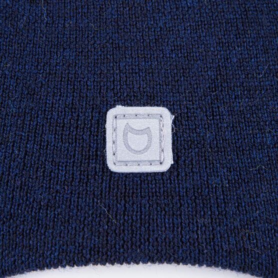 07711426-40 Синяя шапка-шлем для мальчика для мальчики синий фото №3