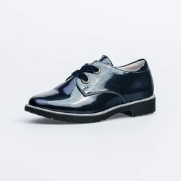 533020-21 Полуботинки для девочки светло-синий