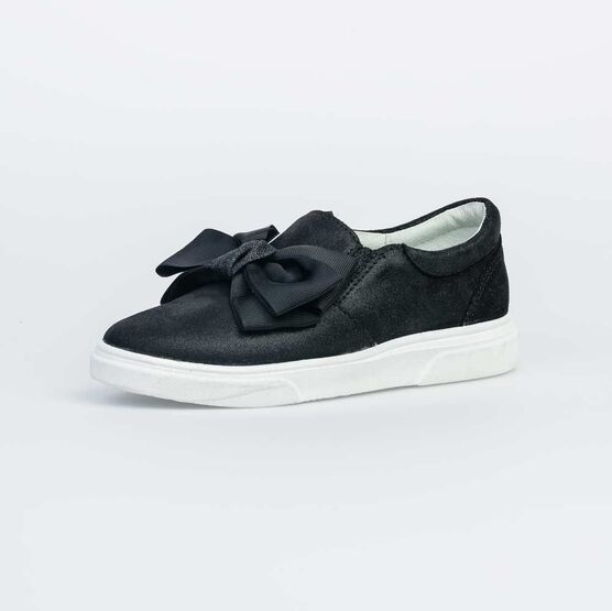 632283-21 Полуботинки для девочки черный