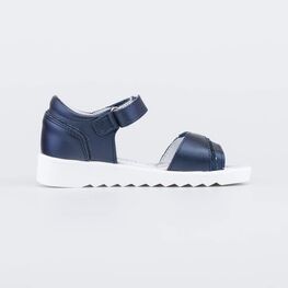 522146-23 Босоножки из натуральной кожи для девочки синий фото №2