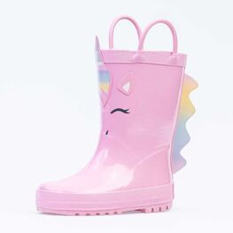 366216-11 Резиновые сапоги для девочки розовый