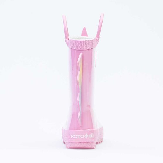 366216-11 Резиновые сапоги для девочки розовый фото №5