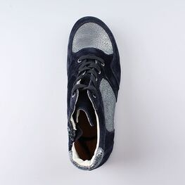 752133-21 Ботинки для девочки светло-синий фото №4