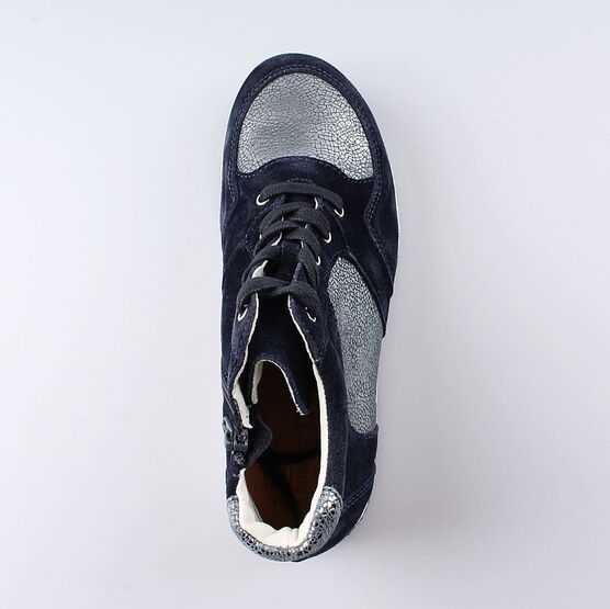 752133-21 Ботинки для девочки светло-синий фото №4