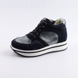 752133-21 Ботинки для девочки светло-синий