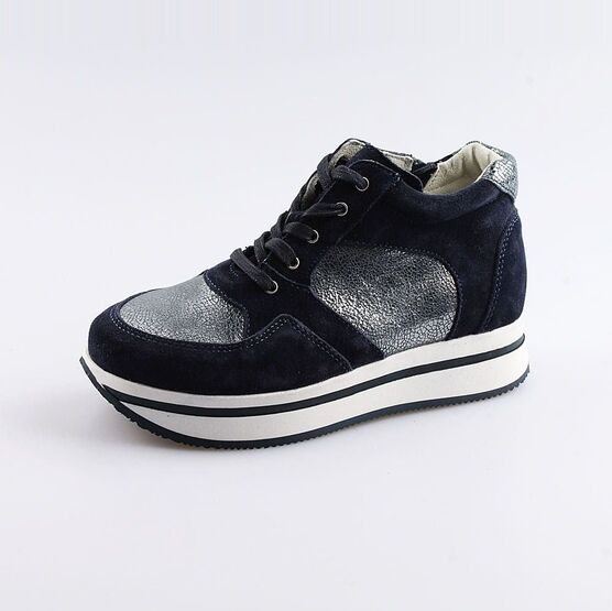 752133-21 Ботинки для девочки светло-синий