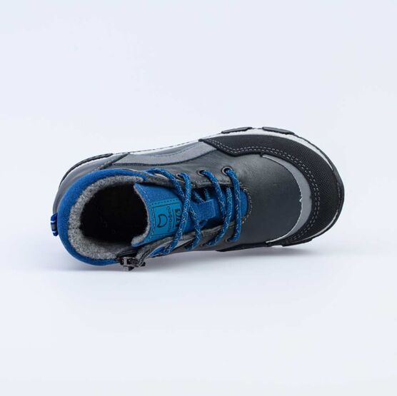 352265-32 Ботинки для мальчики серый фото №4