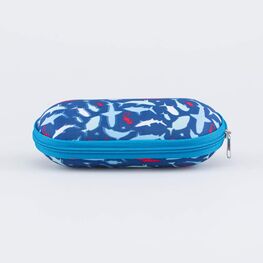 03701039-40 Чехол для детских очков Подводный мир для мальчики синий