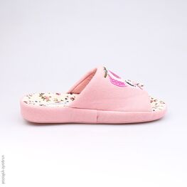 531011-11 Тапочки розовые для девочки розовый фото №2