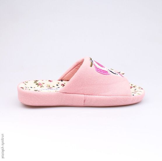 531011-11 Тапочки розовые для девочки розовый фото №2