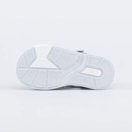 122213-22 Кожаные сандалии для первых шагов для мальчики сер-гол фото №3