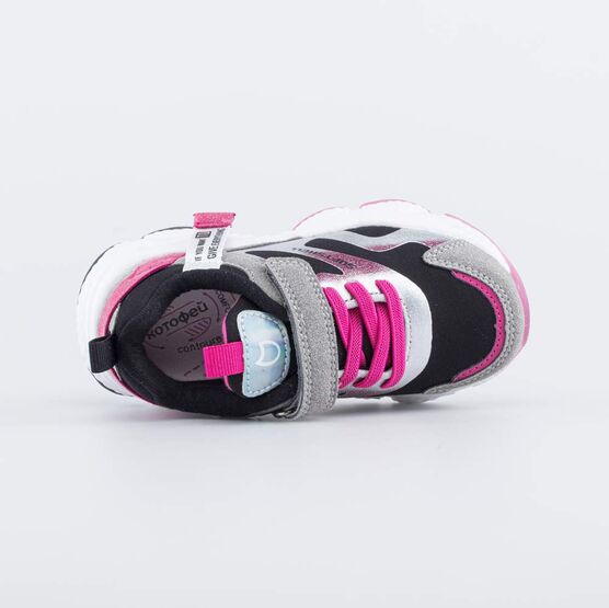 644375-71 Всепогодные кроссовки из материала SoftShell для девочки разноцветный фото №4