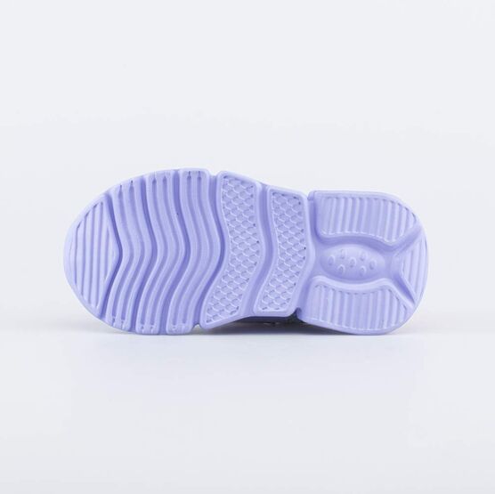 344399-12 Кроссовки из вязаного текстиля для девочки для девочки сиреневый фото №3
