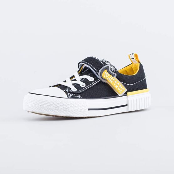 531258-12 Кеды из хлопка для мальчики черный