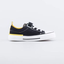 531258-12 Кеды из хлопка для мальчики черный фото №2