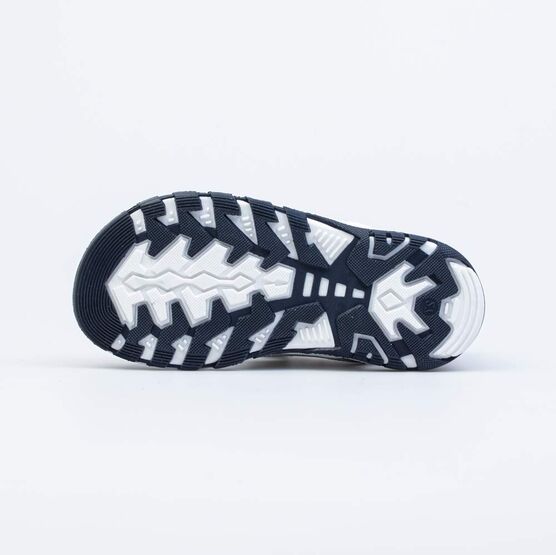 524098-21 Сандалии для мальчика из натуральной кожи для мальчики бел-син-сер фото №3