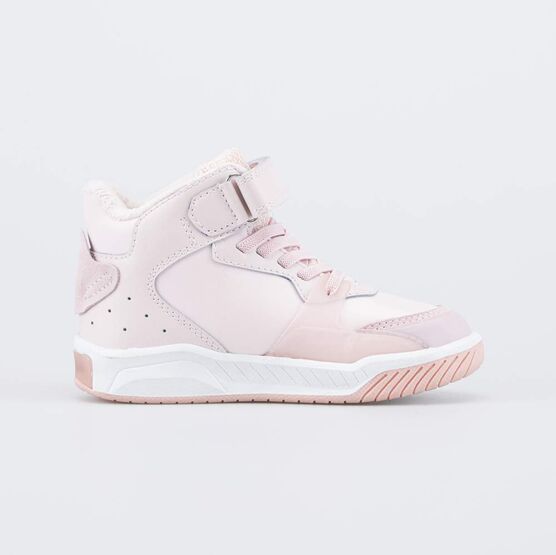 554078-32 Утепленные ботинки с LED Звезда для девочки розовый фото №2