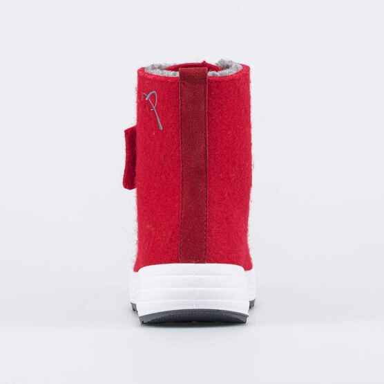 857009-41 Укороченные женские валенки для девочки красный фото №5